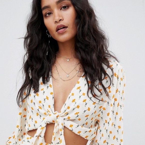 Faithful The Brand La Guardia Top Floral Print S - Picture 2 of 15